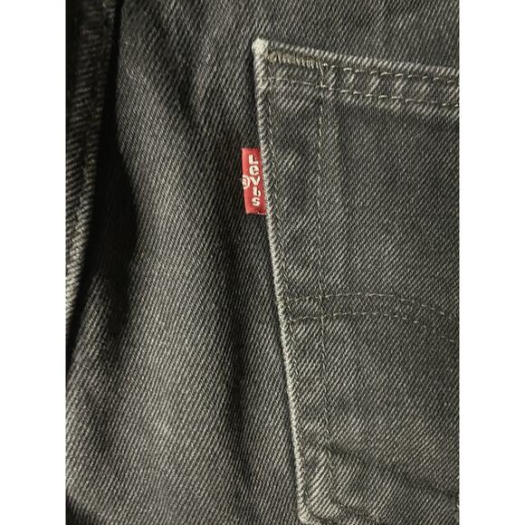 Levis 505 Black Jeans 31x30 - Picture 4 of 6